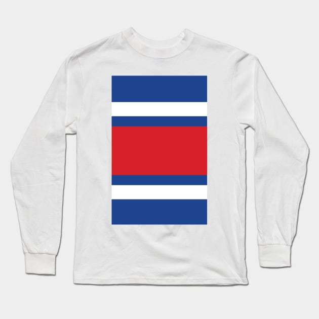 New England Varsity RetroHome Design Long Sleeve T-Shirt by Culture-Factory